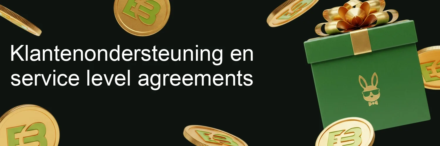 Klantenondersteuning en service level agreements